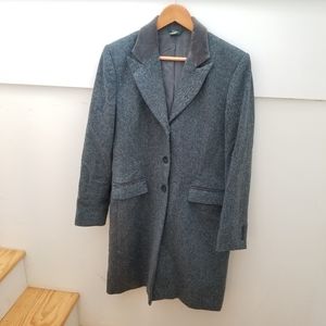 Wool Trench Blazer